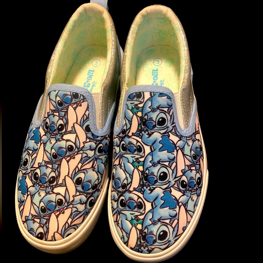 Girls LILO and Stitch Slip- On sneakers